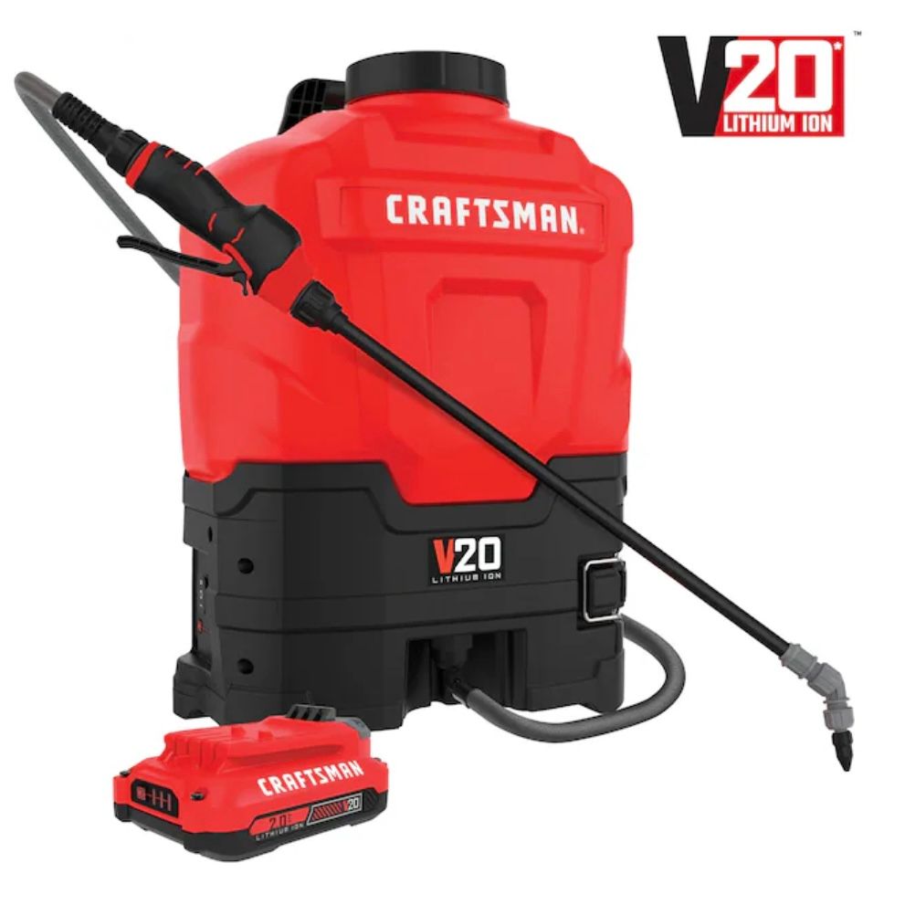 Craftsman 20v 4.0 gal backpack sprayer