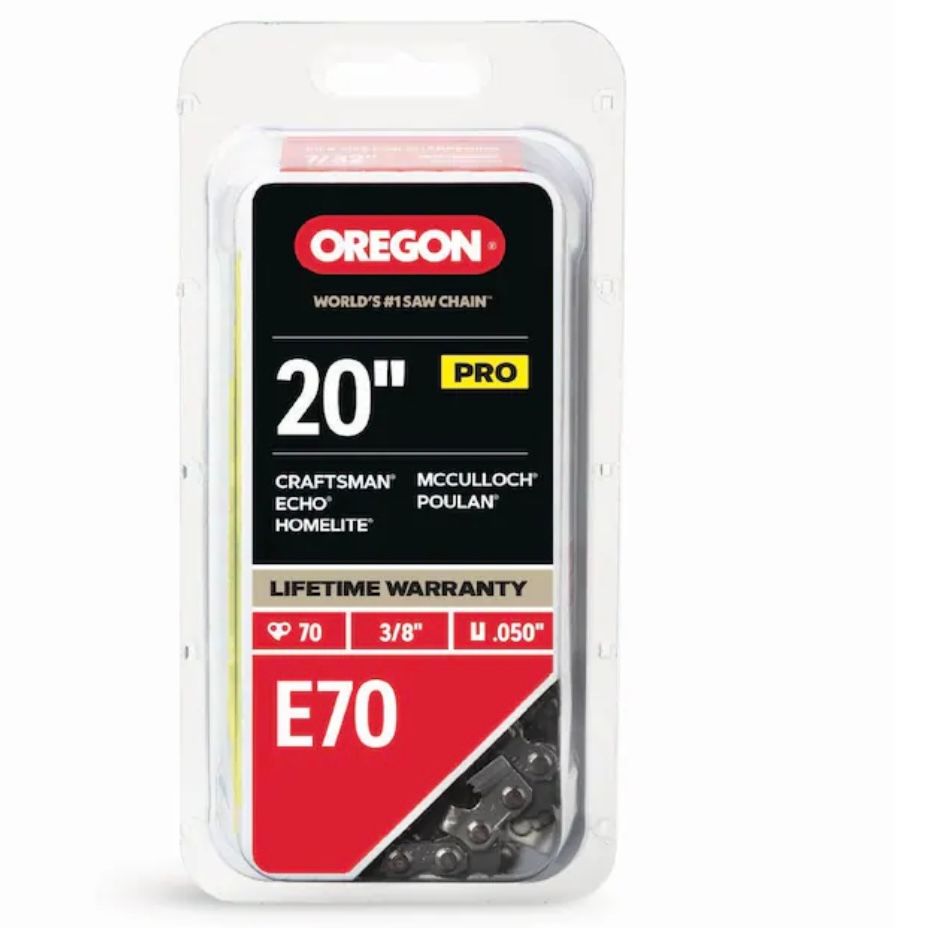 Oregon E70 replacement chainsaw chain
