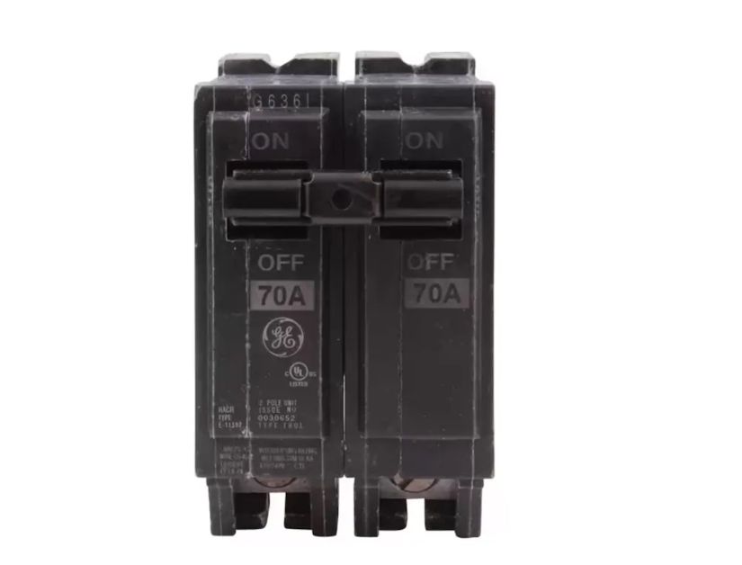 GE 70 Amp Circuit Breaker Double Pole