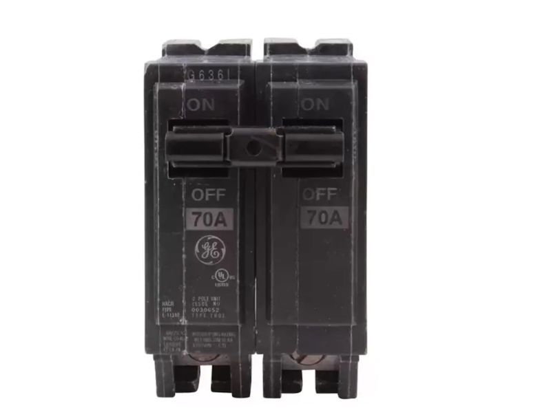 GE 70 Amp Circuit Breaker Double Pole