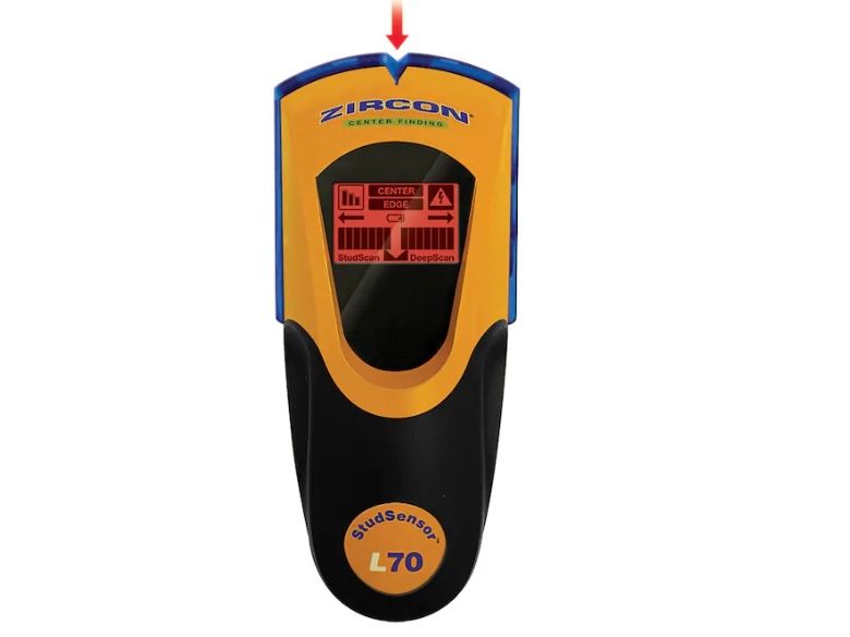 1.5” scan depth metal and wood stud finder