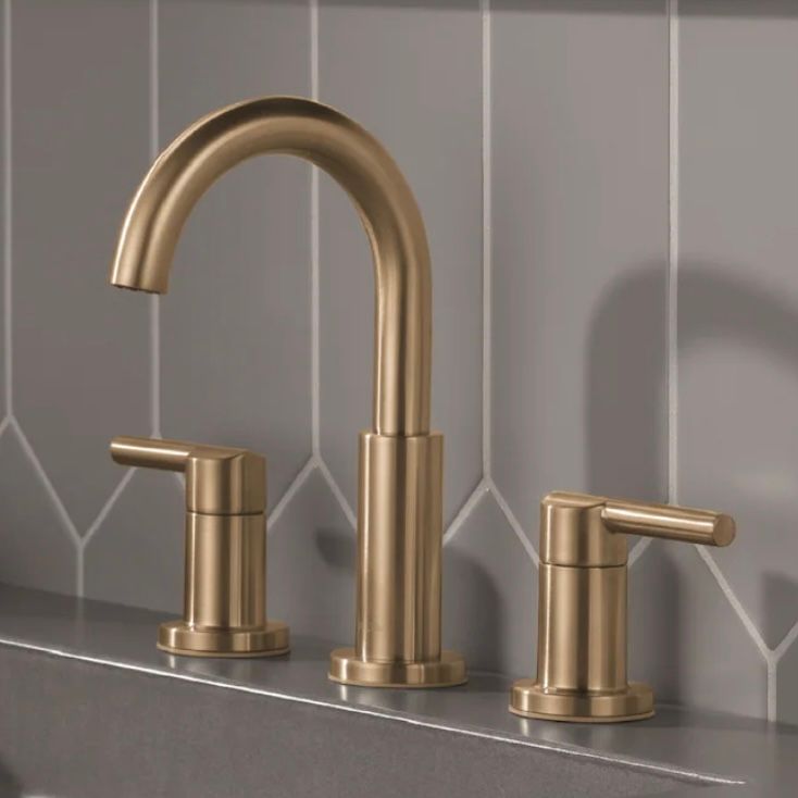 Delta nicoli widespread bathroom faucet