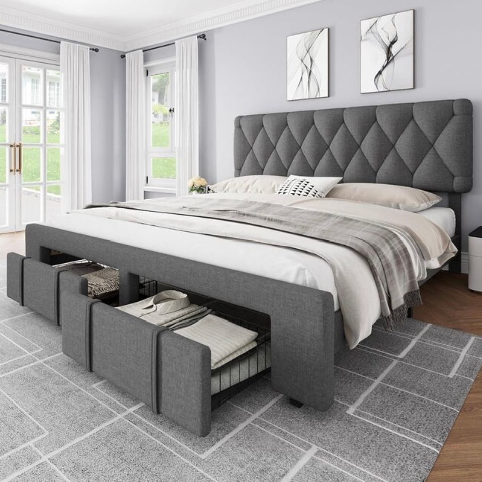 Full Size Platform Bed Frame