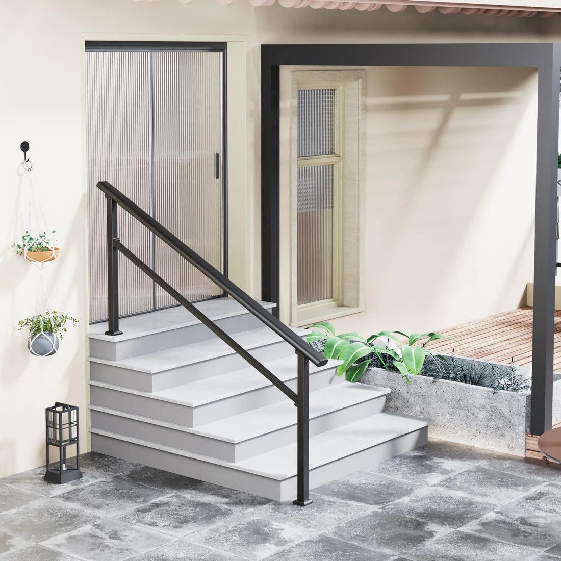 Hand Rails for Outdoor Steps