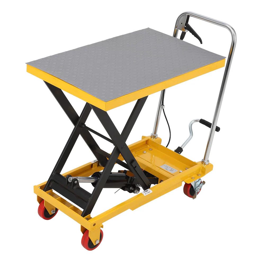 Hydraulic Lift Table Cart 500lbs