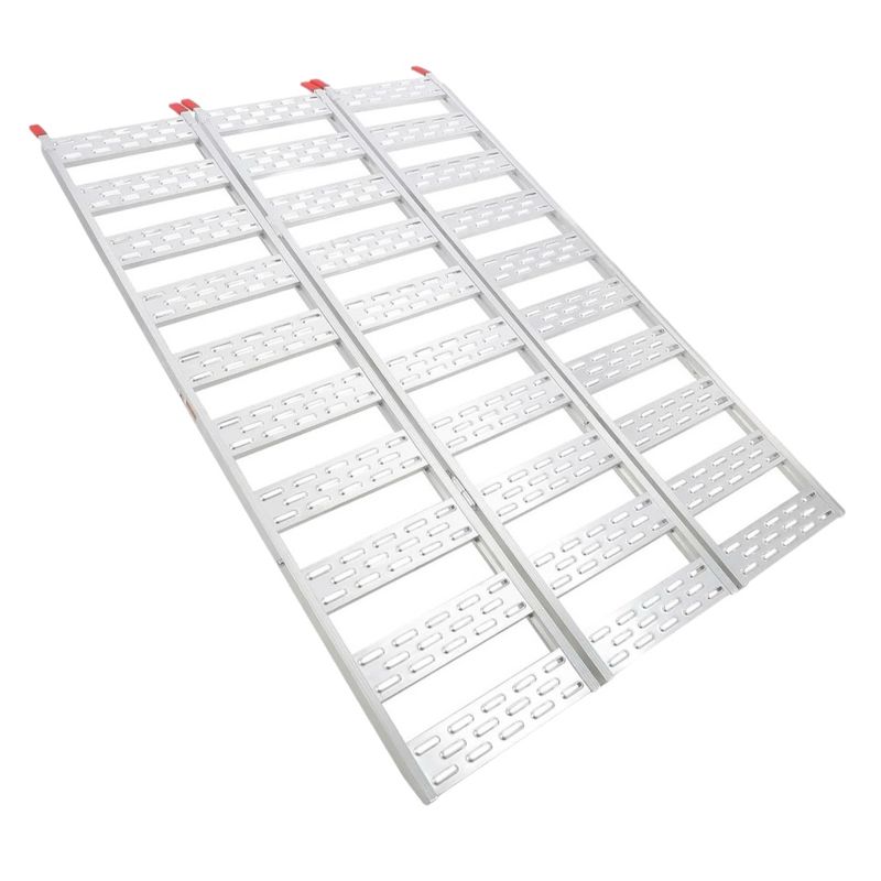 Tri-fold Aluminum Ramps 76”x59” 1500lbs