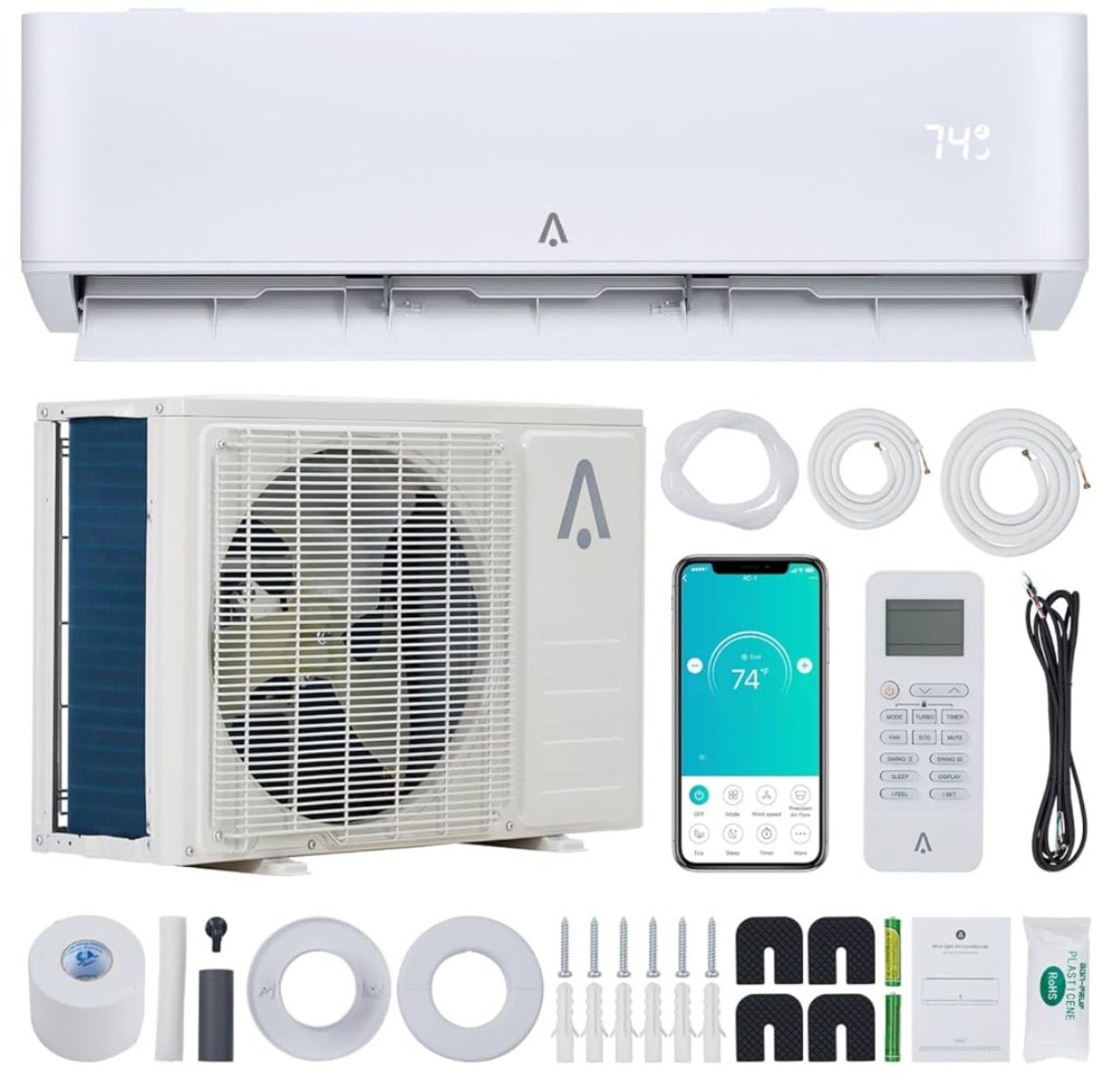 18,000 BTU Mini split AC and Heat pump