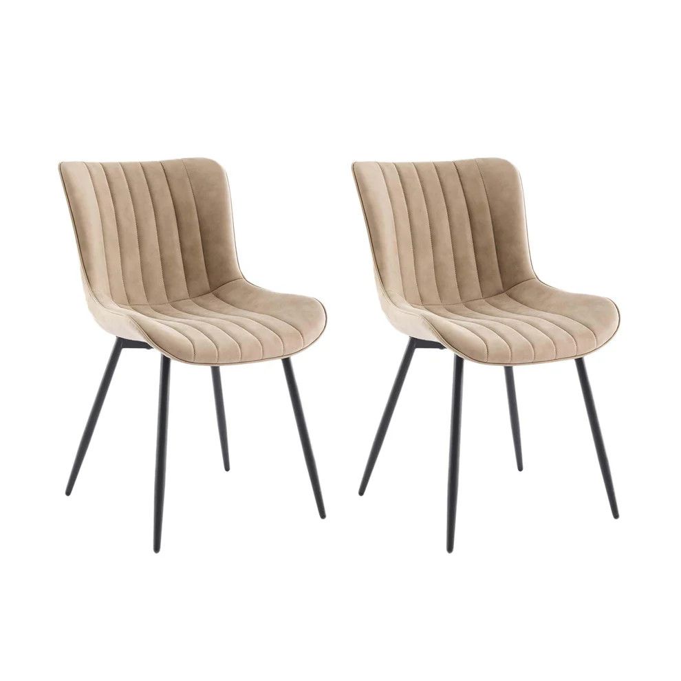 Upholstered Dining Chairs Set of 2