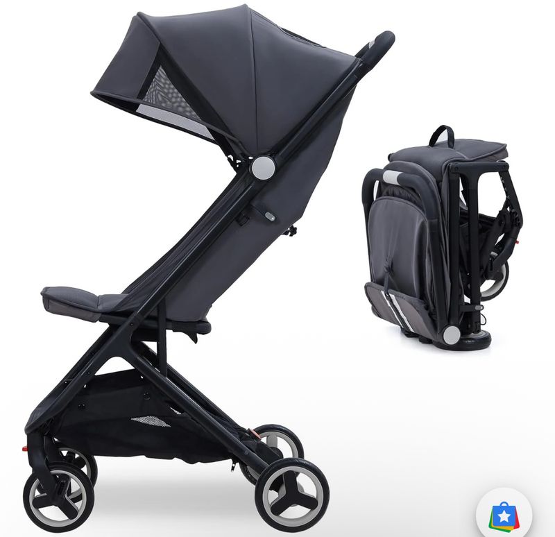 Quick fold baby stroller