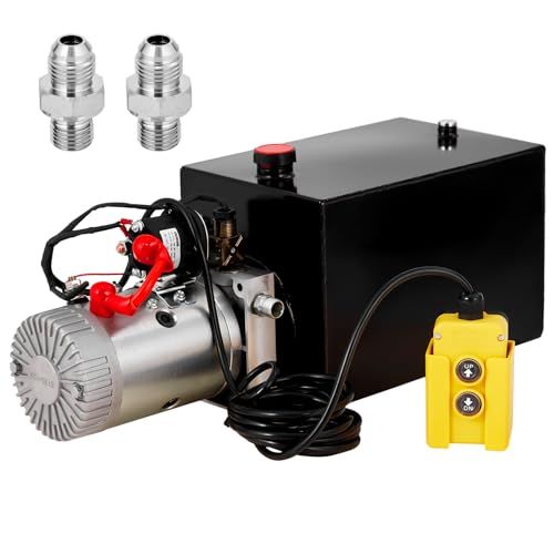 Hydraulic Power Unit 12V 13 Quart Car Lift