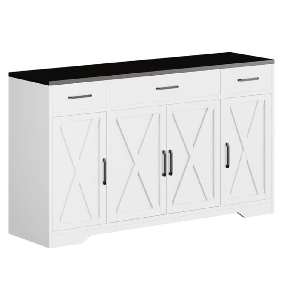 Modern Farmhouse Buffet Cabinet