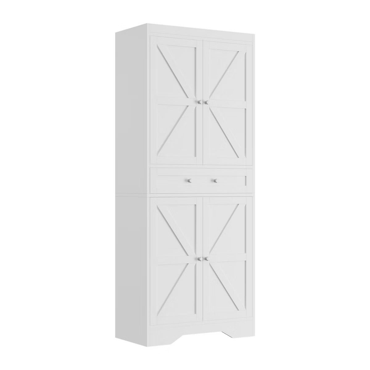 72” Tall Barn Door Cabinet