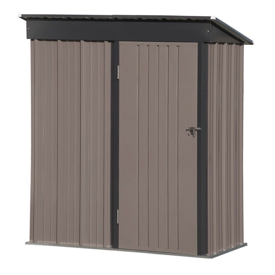 5ft Wx3ft. L Garden Metal Shed