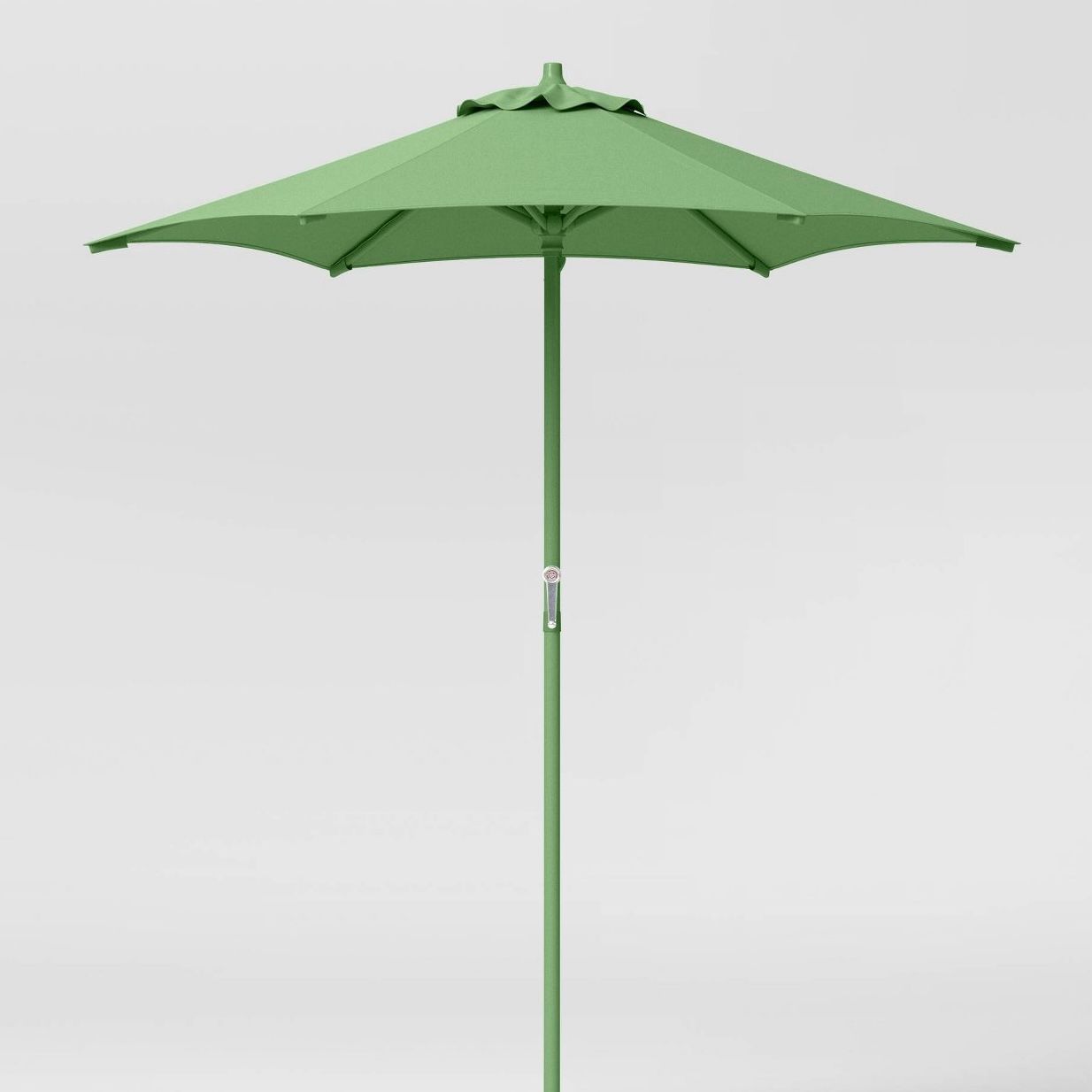6&#39; Outdoor Patio Market Umbrellas Sage Green