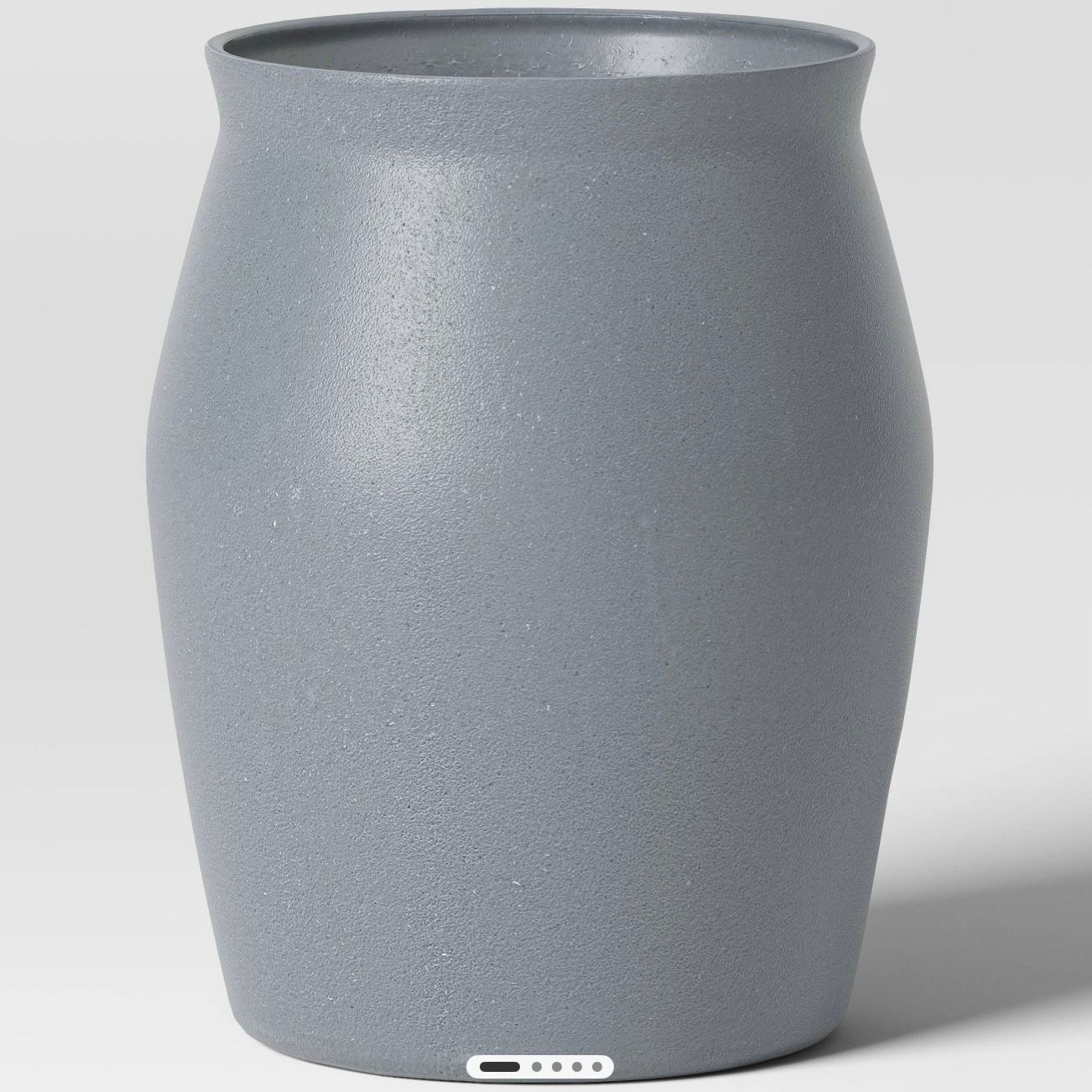 Planter Pot 16&quot;x16&quot;x20&quot; Charcoal Gray