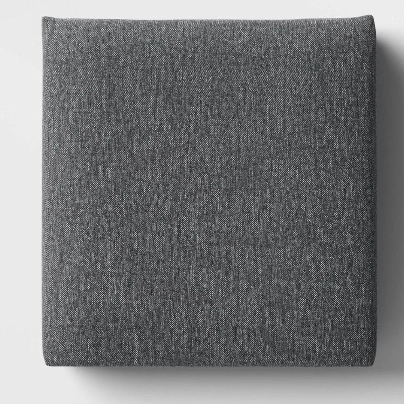 24x22” Outdoor Patio Seat Cushion-Charcoal