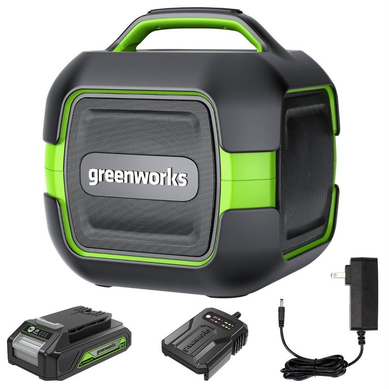 Greenworks POWERALL 24V Outdoor Bluetooth Portable Speaker