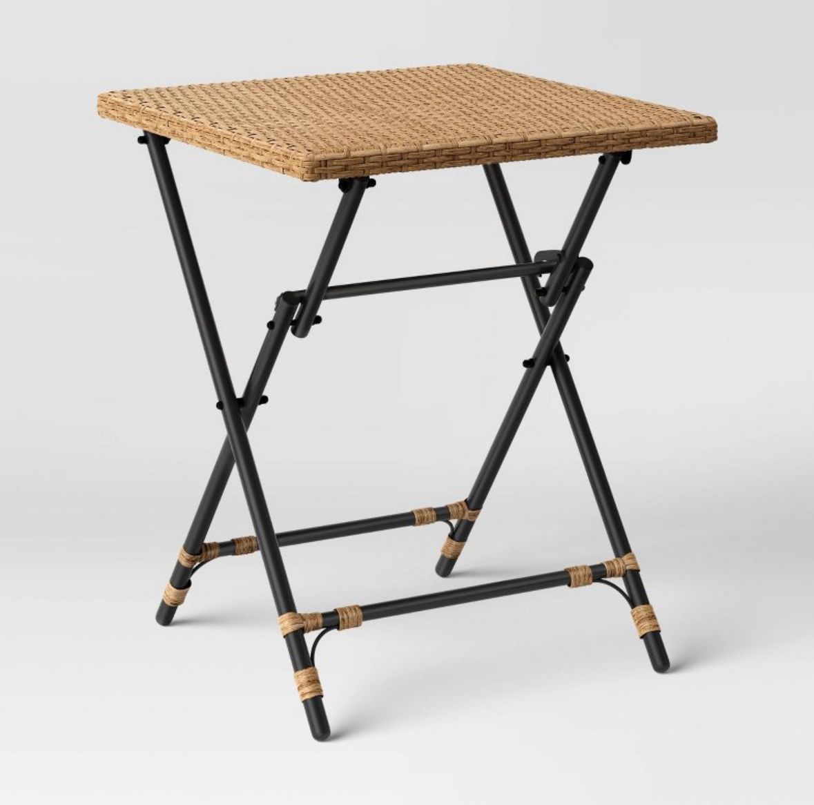 Southport Folding Patio Bistro Table Beige