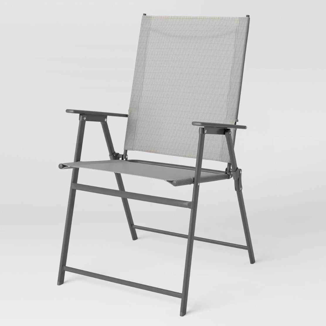 Sling Patio Dining Folding Chair Tan - Room Essentials