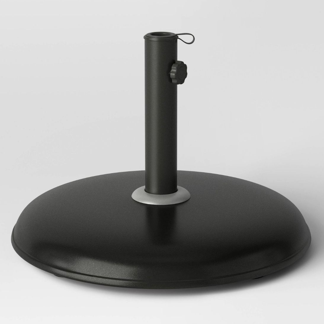 33lbs Recycled Round Outdoor Patio Market Umbrella Bases Black