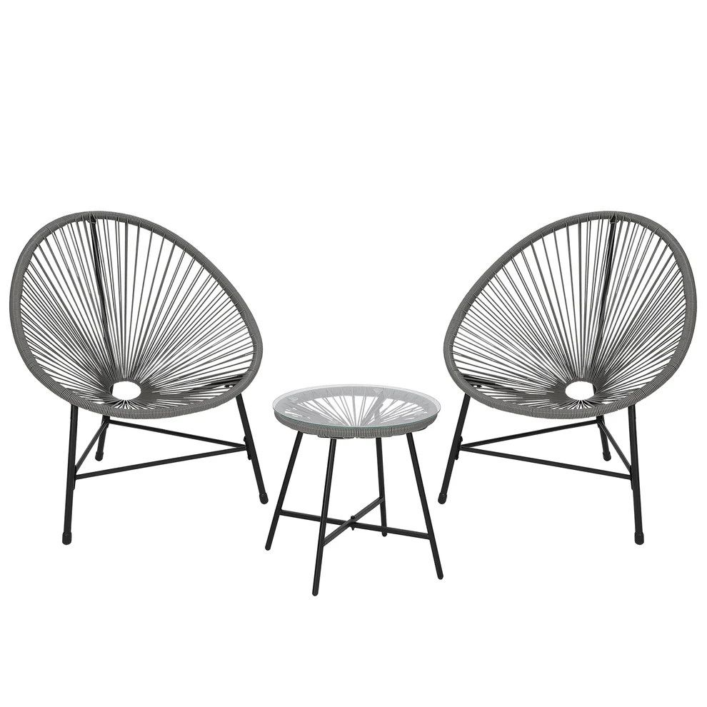 3 Piece Patio Furniture Set