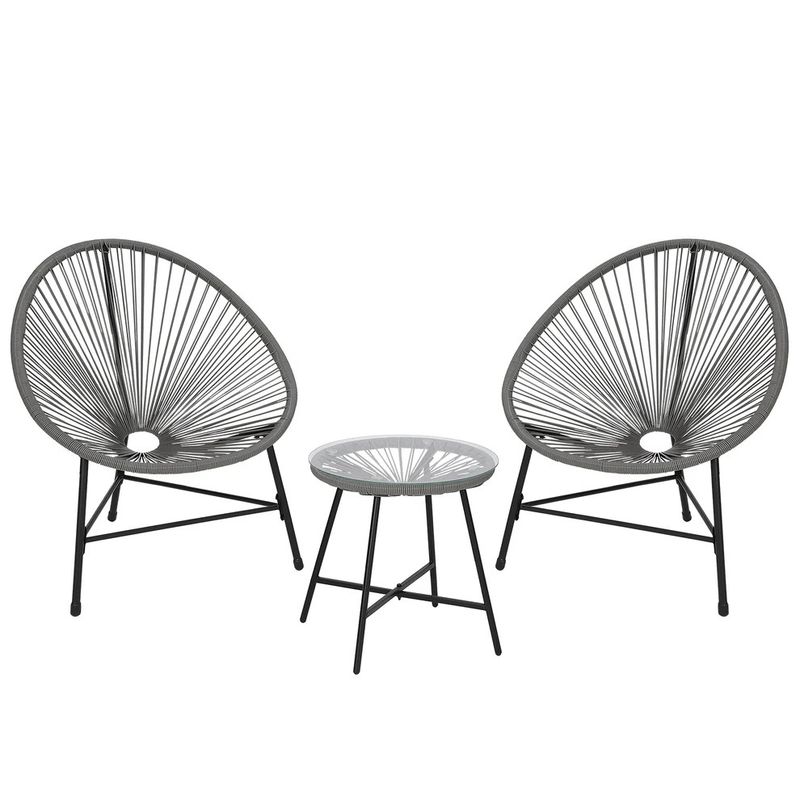 3 Piece Patio Furniture Set