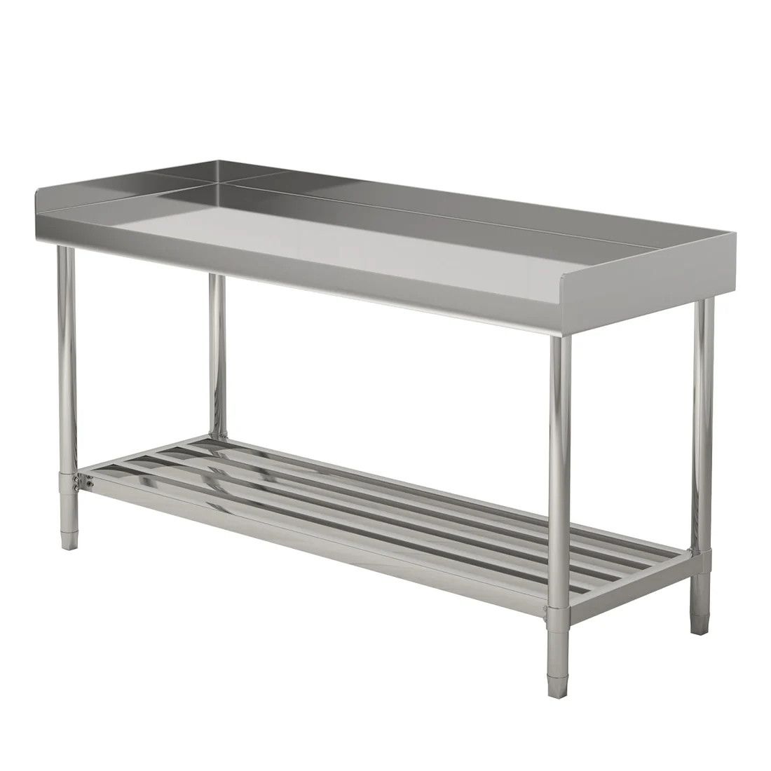 48&quot;L x 24&quot;W x 34&quot;H Stainless Steel Work Table