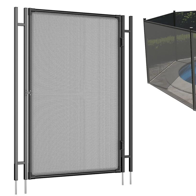 4x2.5 Ft Swimming Pool Safety Gate