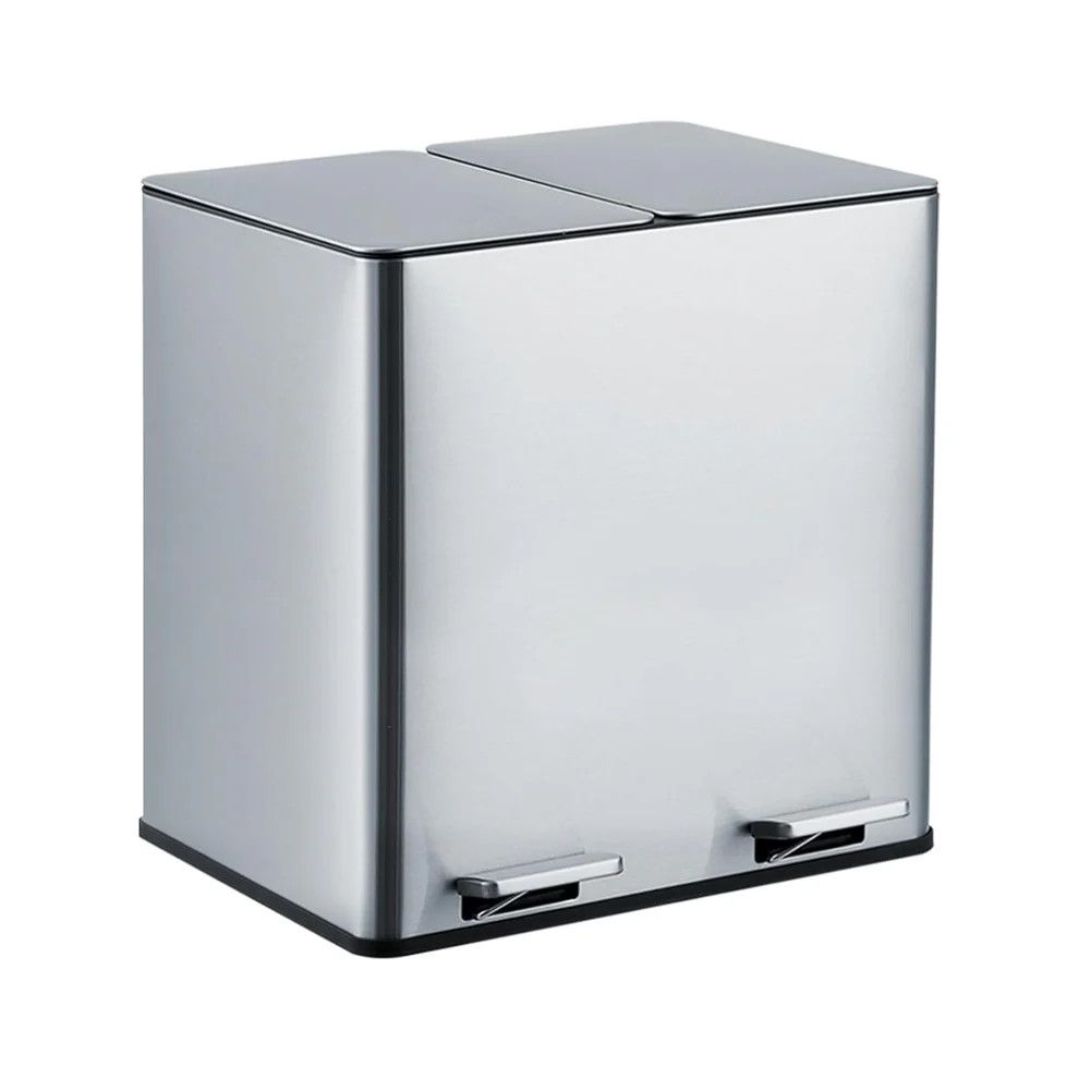 Dual Trash Can, 2x4 Gallon