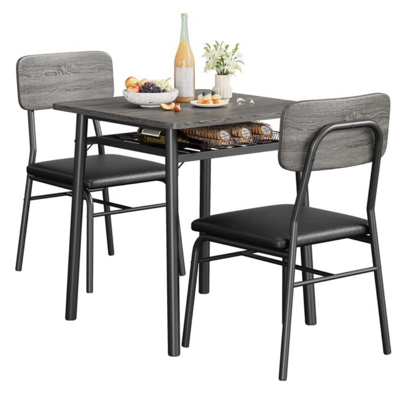 Dining table a 2 chair set