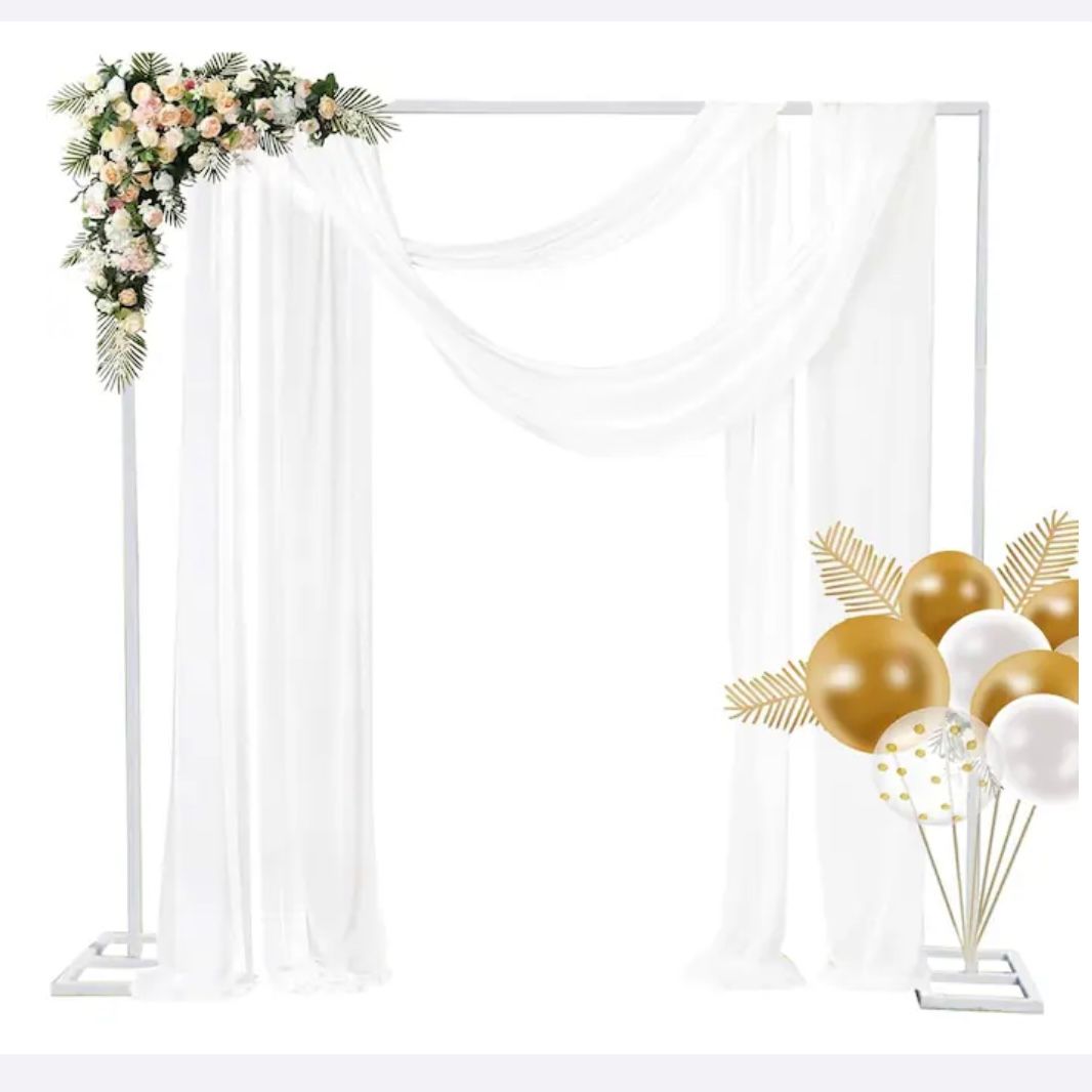 8FT x 8FT Metal Arch Backdrop Stand, Square