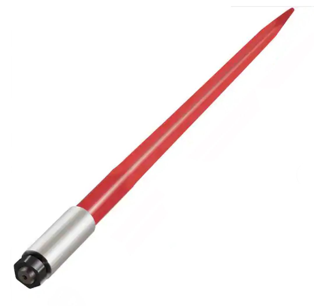 Hay bail spear 49” - 3000lb cap.