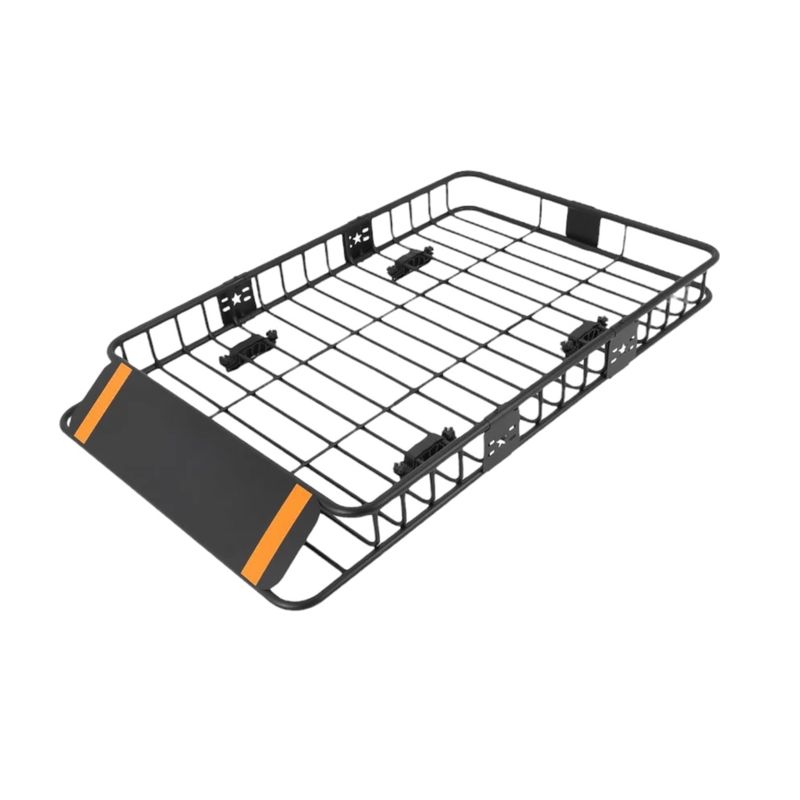 Roof Rack Cargo Basket 64&quot;x39&quot;x6&quot; + Waterproof Cargo Bag
