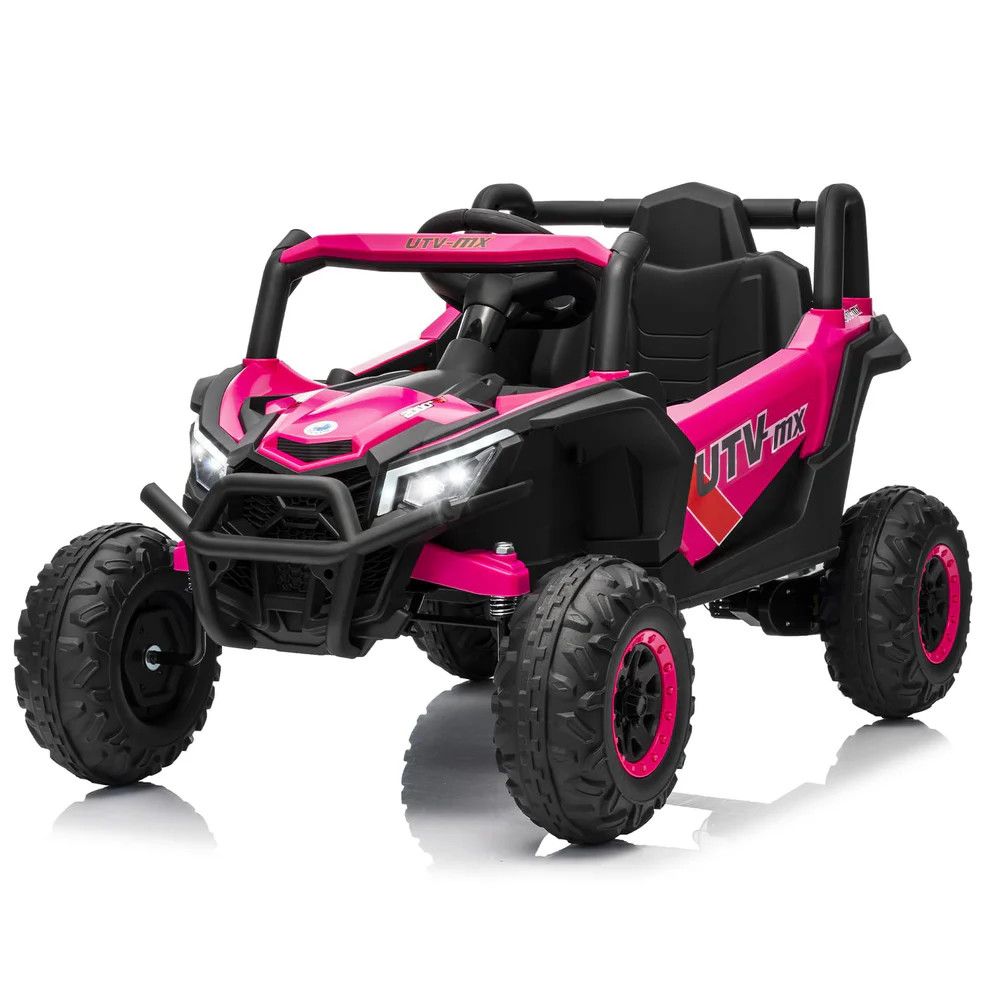 12v Kids Ride on UTV, Pink