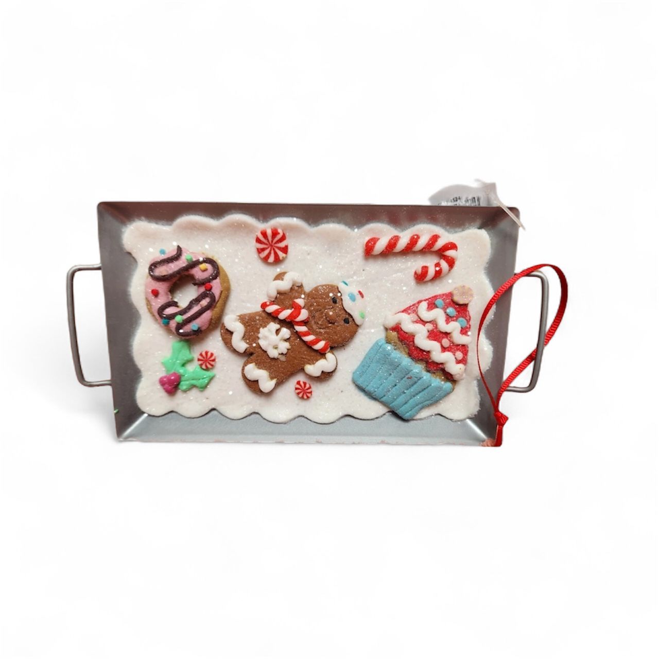 Holiday Cookie Sheet Ornament 7.5”