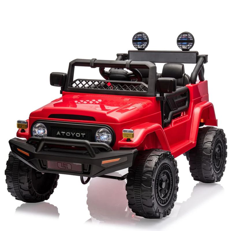 12v ride on Toyota FJ Cruiser Red