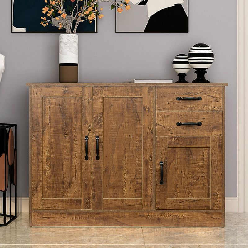 Modern Wood Buffet Sideboard 43”