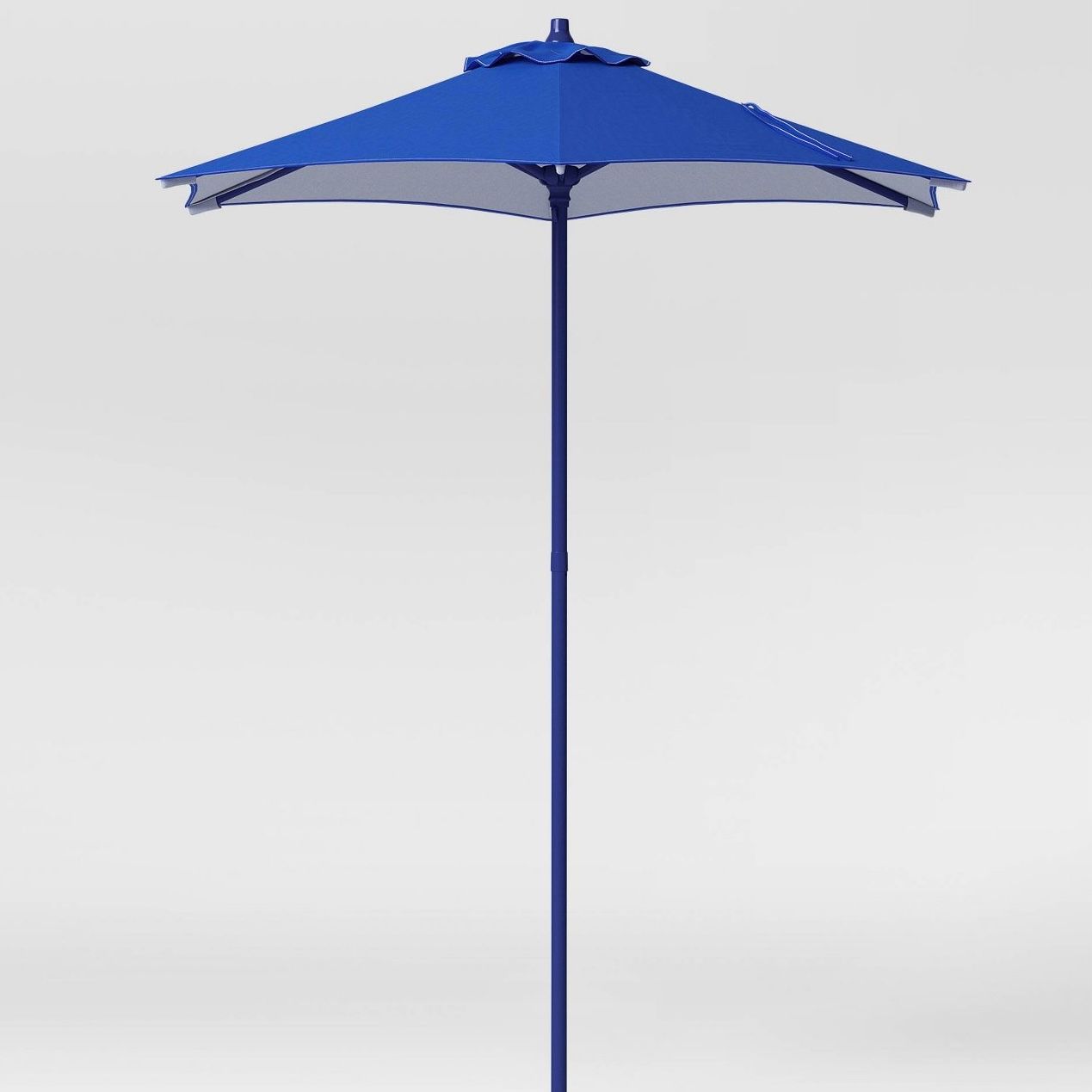 6&#39; Round Outdoor Patio Umbrella Cobalt blue w/Cobalt Pole
