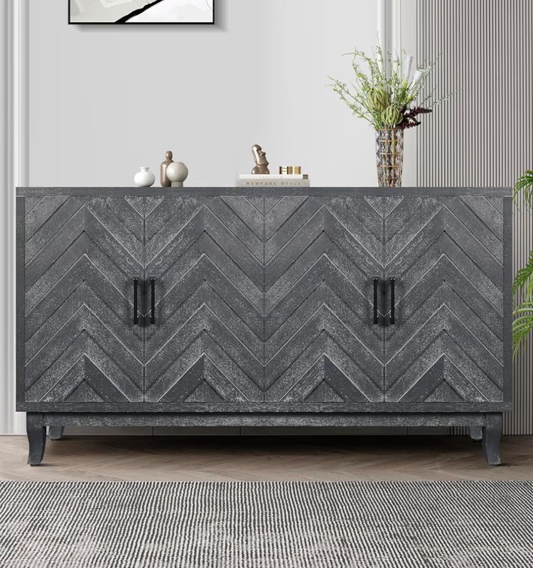 60” sideboard buffet cabinet