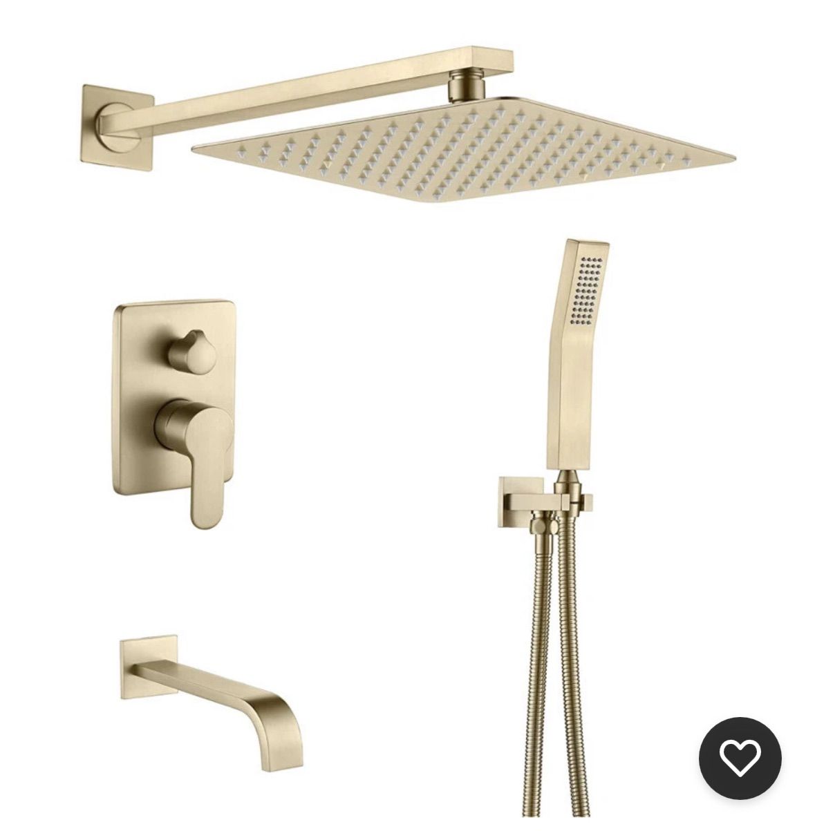 Shower Faucet System Set