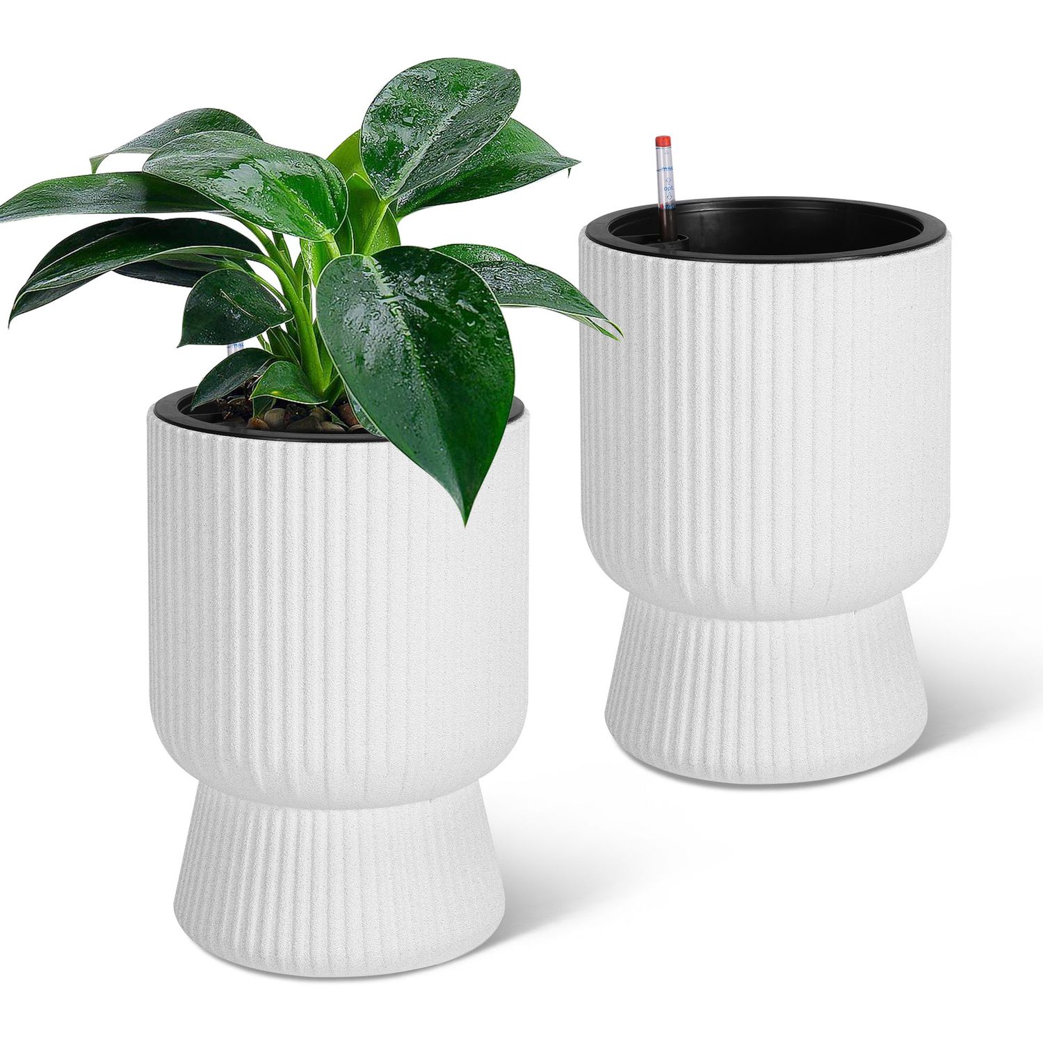 Self-watering planters -Set of 2