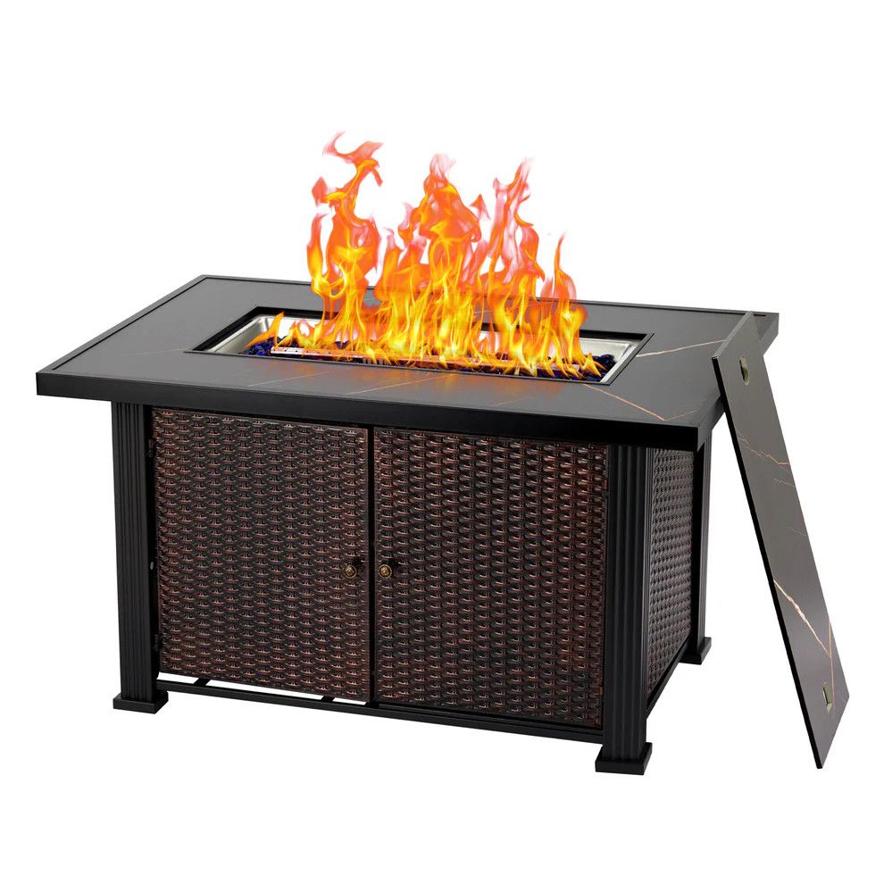 Propane fire pit