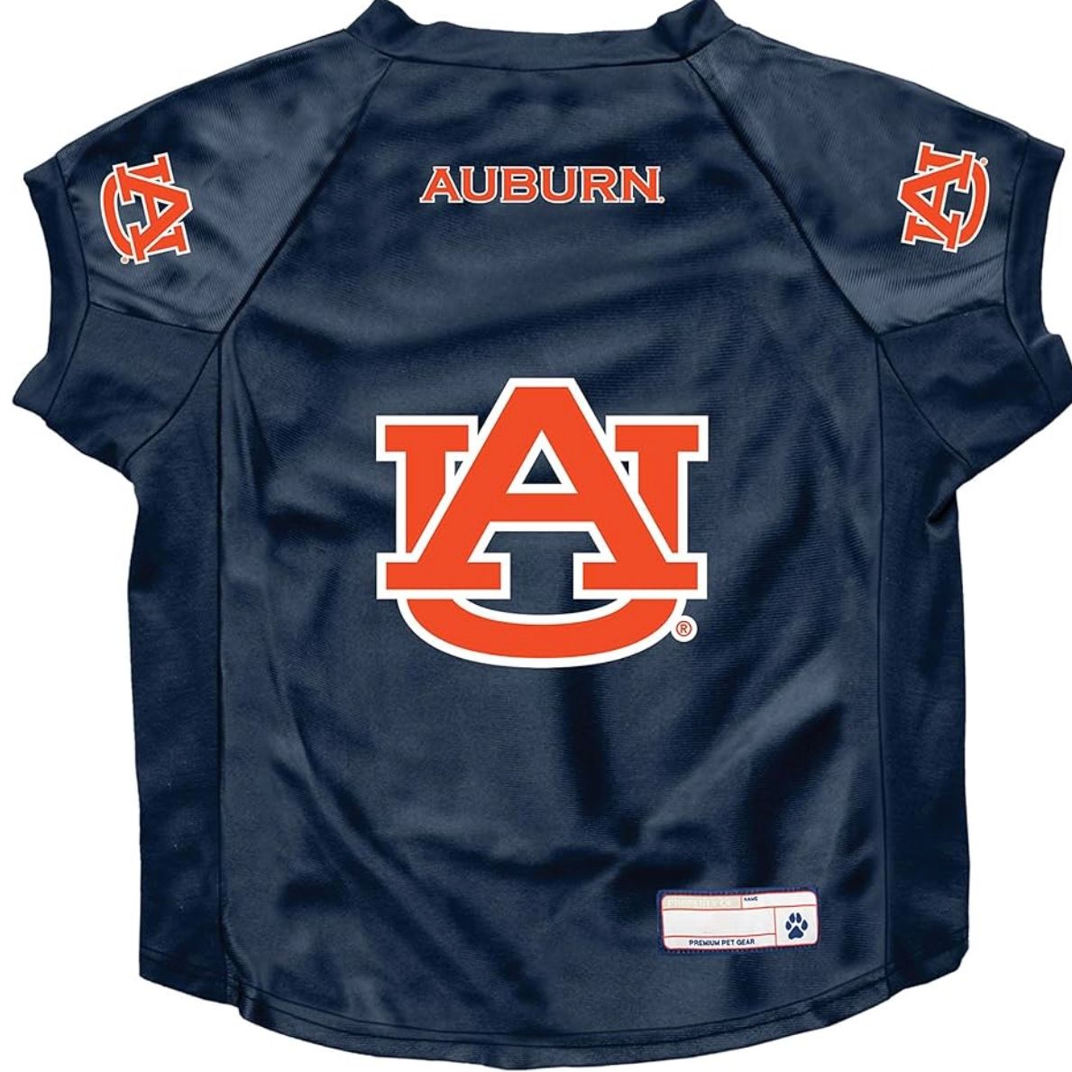NCAA Auburn Tigers Stretch Pet Jersey Medium