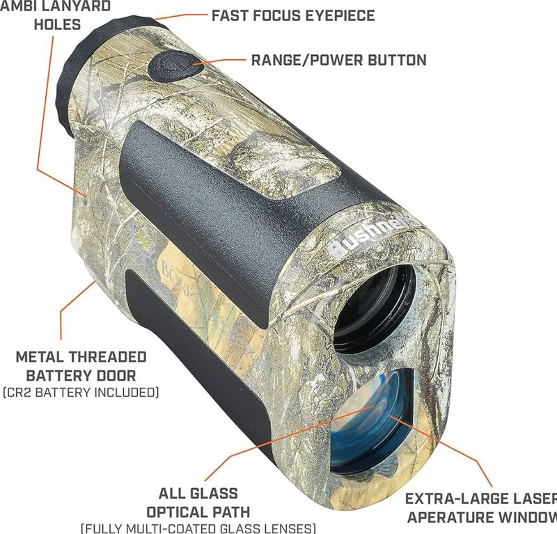 Bushnell BoneCollector 850 Laser Rangefinder, Hunting rangefinder