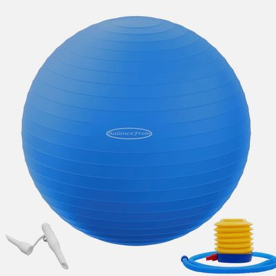 Fitvids Anti-Burst Slip Resistant Exercise Ball - 34-inch