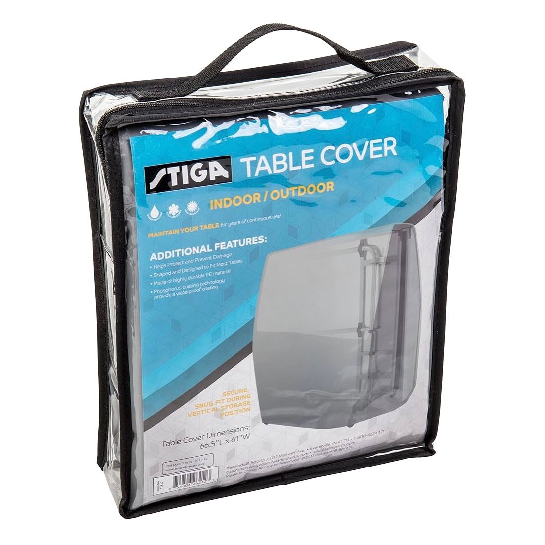 STIGA Indoor/Outdoor Table Tennis Table Cover
