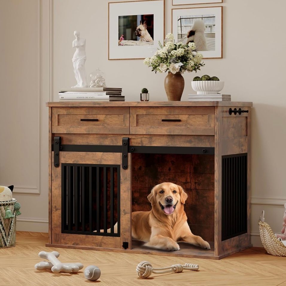 44.5'' Dog Crate Furniture