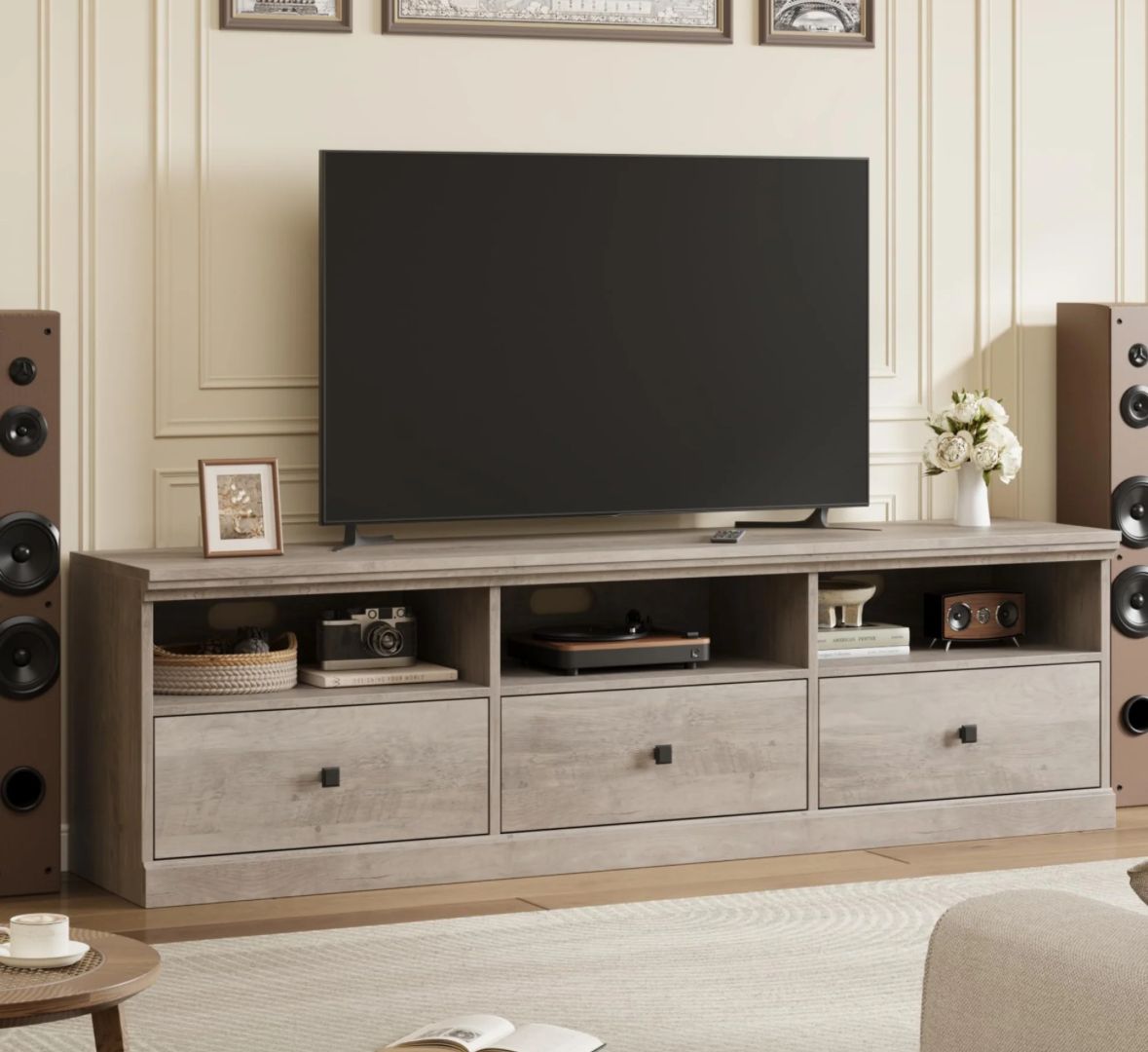 Tv console stand