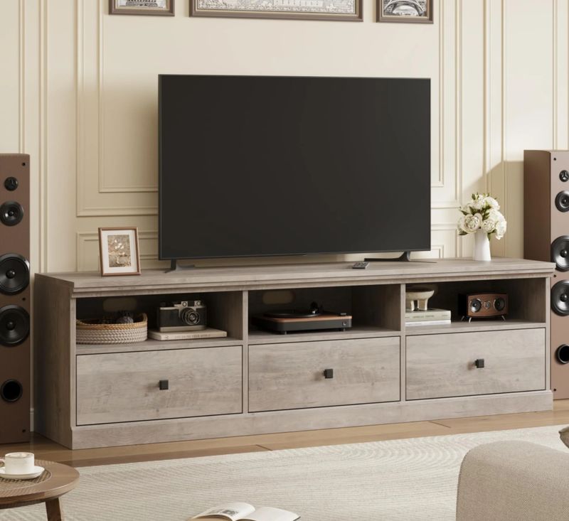 Tv console stand