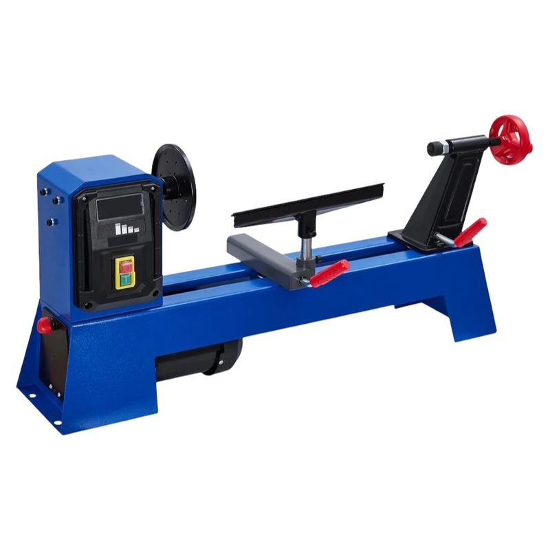 Lathe, 14&quot; x 20&quot; Benchtop Wood Lathe Machine 0.5 HP